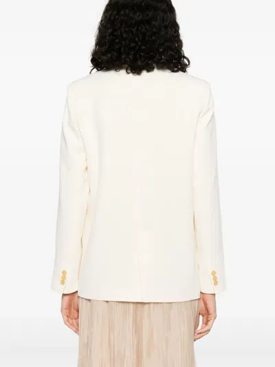 Forte Forte Single-breasted Blazer In White