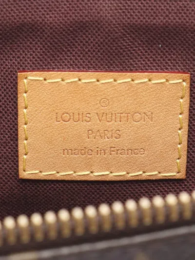Pre-owned Louis Vuitton 2016 Jena Pm Tote Bag In Brown