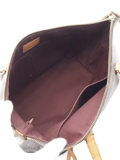 Pre-owned Louis Vuitton 2016 Jena Pm Tote Bag In Brown