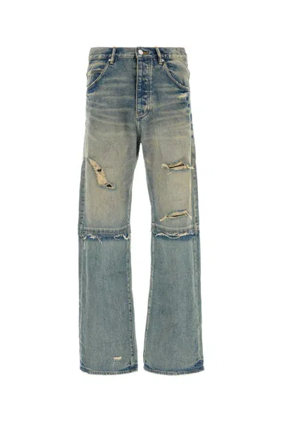 Purple Brand Cotton Denim In Blue