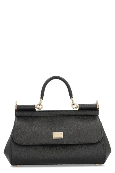 Dolce & Gabbana Sicily Medium Leather Handbag