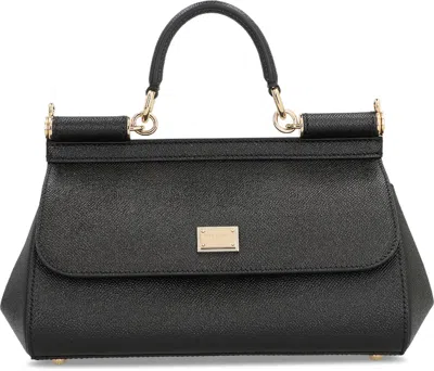 Dolce & Gabbana Sicily Medium Leather Handbag
