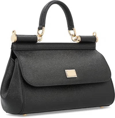 Dolce & Gabbana Sicily Medium Leather Handbag