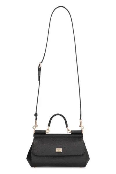 Dolce & Gabbana Sicily Medium Leather Handbag