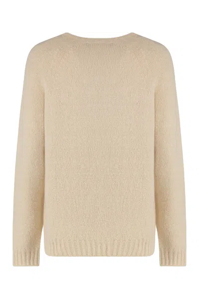 Weekend Max Mara Ghiacci Alpaca Blend Sweater In Neutral