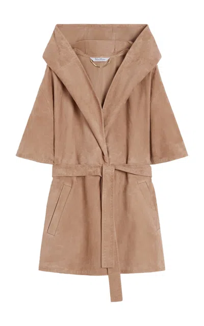 Max Mara Chiffon Suede Jacket