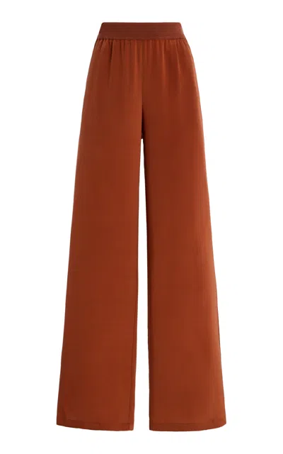 Lafayette 148 Riverside Silk-georgette Pants