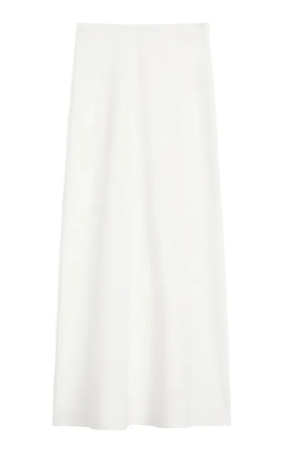 Max Mara Women Vernice Midi Skirt In White