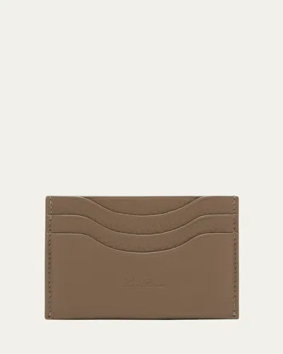 Loro Piana Men's Extra Grained Calfskin Card Holder
