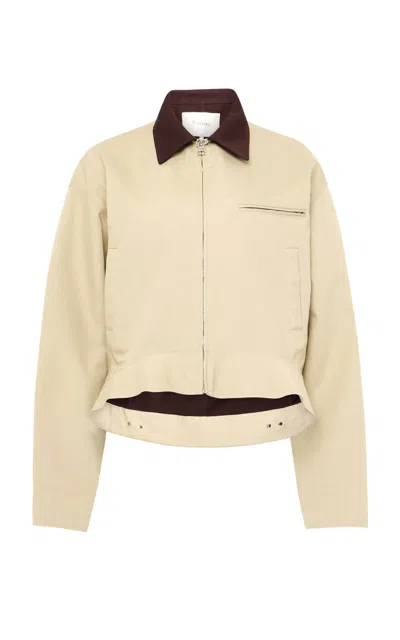 Jw Anderson Curved Hem Workwear Jacket