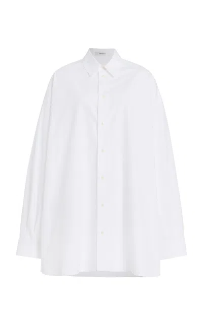 Wardrobe.nyc Oversize Shirt Dress Mini