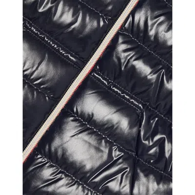 Moncler Navy Othoniel Regular-fit Shell-down Jacket 6 Months-3 Year In Black