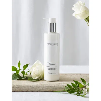 The White Company No Colour Flowers Hand And Nail Cream 250ml