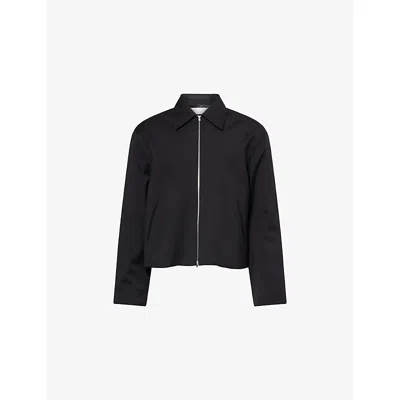 Our Legacy Collared Long Sleeves Side Pockets Jackets In Black