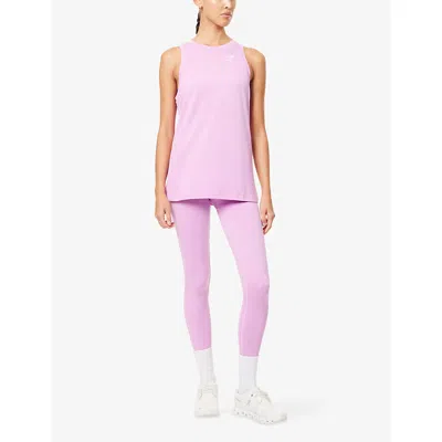 Gymshark Womens Pink Vital Seamless Light Jersey Tank Top In Pink
