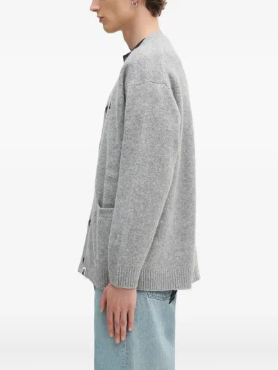 A Bathing Ape Button-up Cardigan In Gray