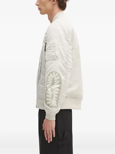 A Bathing Ape Shark-embroidered Bomber Jacket