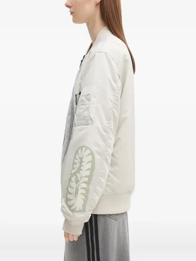 A Bathing Ape Shark-embroidered Bomber Jacket