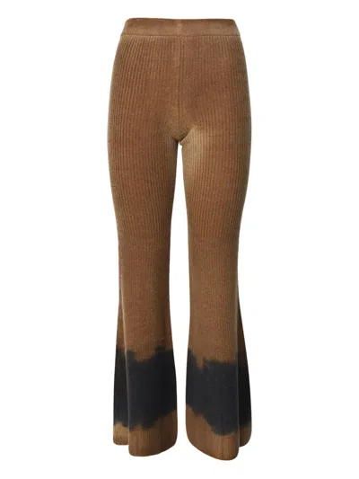 Akep Ribbed Flared Trousers