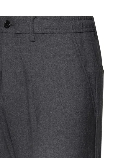 Be Able Dominique Pleated Pocket Trousers In Black