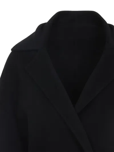 Alberta Ferretti Alberta Ferreti Double Coat In Black