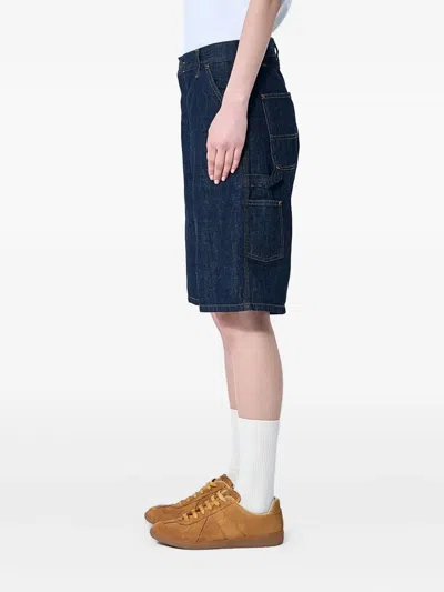 Carhartt W' Brandon Single Knee Shorts In Blue