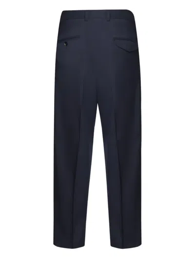 Be Able Virgin Wool Blend Trousers In Blue