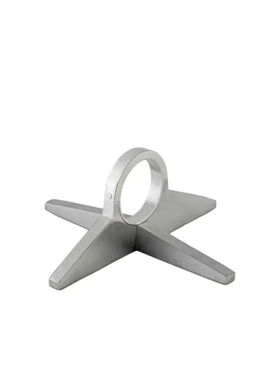 Parts Of Four Sistema Bridge Plus Sterling Silver Ring In Metallic
