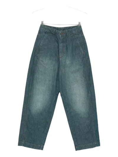 Soeur Button-fly Straight Jeans In Blue