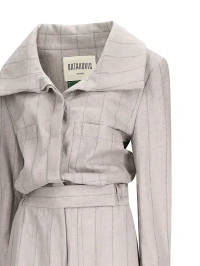 Batakovic Belgrade Long-sleeves Collared Jumpsuit