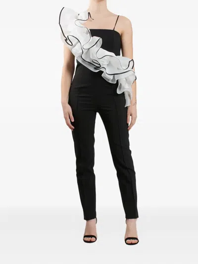 Babylone Paris Ruffled-detail Jumpsuit