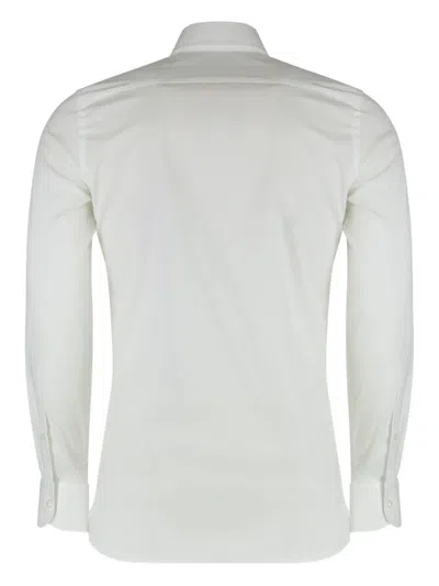 长袖纽扣开合衬衫