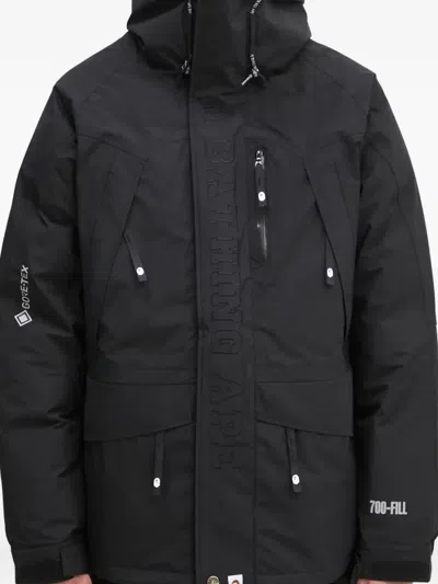 A Bathing Ape Gore-tex Snowboard Padded Jacket In Black