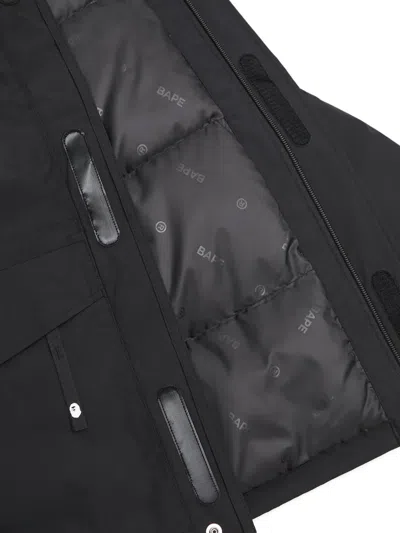 A Bathing Ape Gore-tex Snowboard Padded Jacket In Black