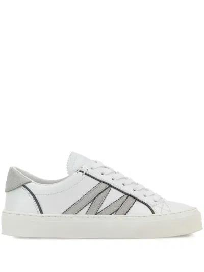 Moncler Monaco2 Leather Panelled Low-top Sneakers