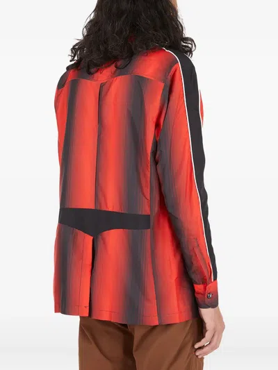 Ahluwalia Stripe-pattern Shirt Jacket In Multi