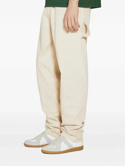 Awake Ny Strap-detail Pocketed Regular Trousers In Neutral