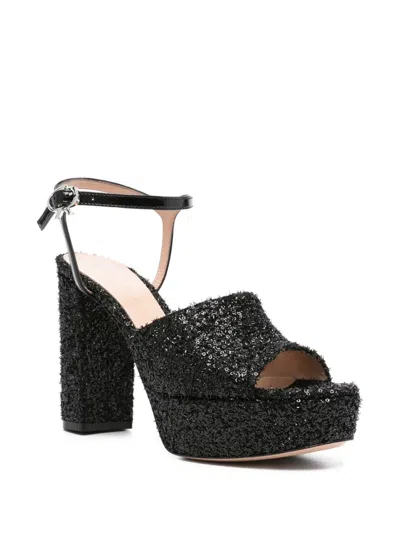 Gianvito Rossi Sandalen Mit Glitter-absatz 110mm