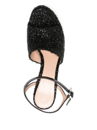 Gianvito Rossi Sandalen Mit Glitter-absatz 110mm