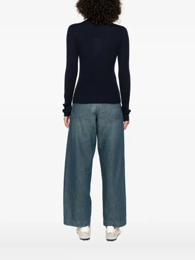 Soeur Wool Sweaters In Blue