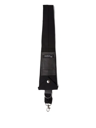 Prototypes Button-fastening Keyring In Black
