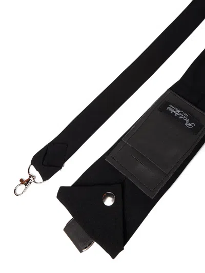 Prototypes Button-fastening Keyring In Black