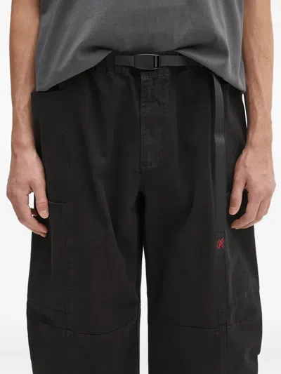 Gramicci Voyager Belted Cargo Trousers In Black