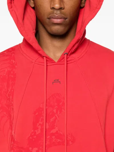 A-cold-wall* Graphic Print Hoodie In Red