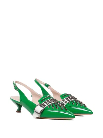 Alchimia Slingback Stud Pumps