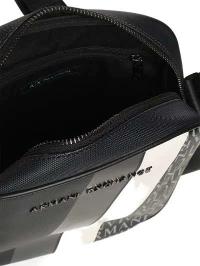 Armani Exchange Dylan Geometric-panel Messenger Bag