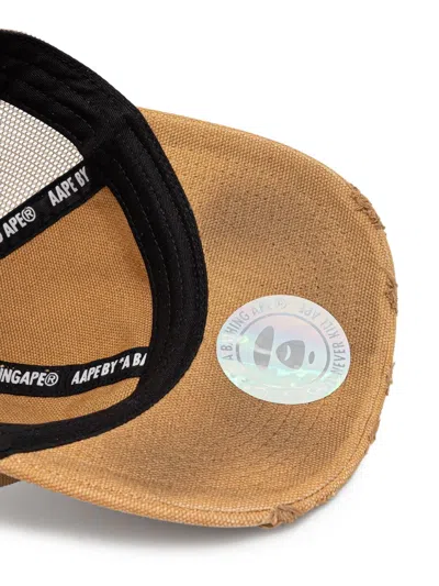 Aape By A Bathing Ape Embroidered-patch Baseball Cap