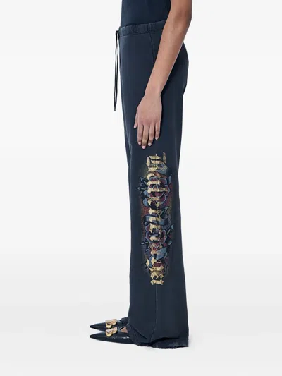 Balenciaga Tacky Logo-motif Flared Track Pants