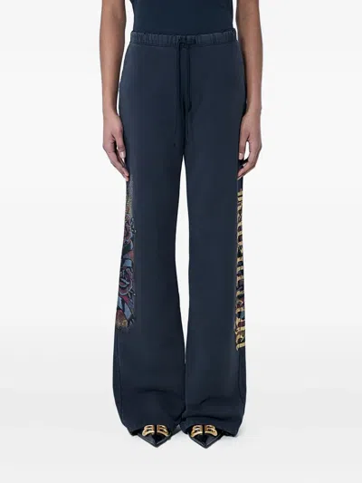 Balenciaga Tacky Logo-motif Flared Track Pants