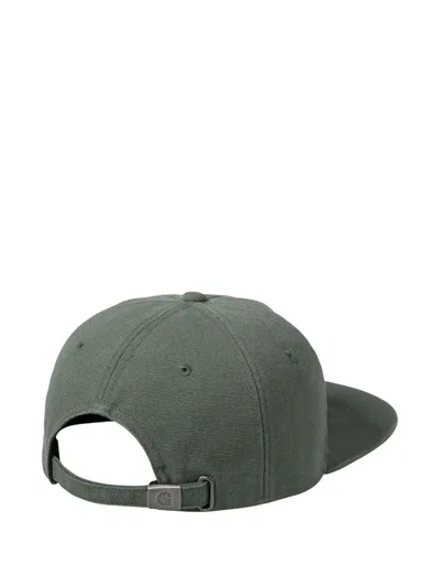 Carhartt Graphic-embroidered Baseball Cap In Green